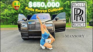 Mansory Rolls Royce Cullinan 650000 👀 CarReview [upl. by Yraillih]