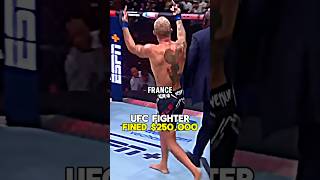 UFC fighter banned from fighting in France 🇫🇷 ufcnews ufcparis [upl. by Galan]