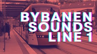 Bergen Bybanen Sounds Line 1 [upl. by Coonan]