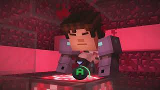 Pama boss fight minecraft story mode [upl. by Bethel]