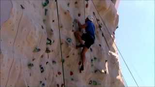 Navigator Of The Seas Rock Climbing Wall [upl. by Knipe713]