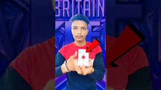 Impossible Britains Got Talent CARD Magic Magic  americasgottalent agt magic shorts ytshorts [upl. by Ares]