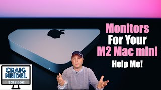 Monitors For The M2 Mac mini [upl. by Yahsel]