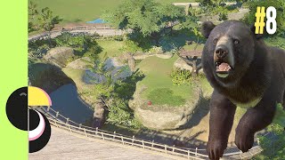 Formosan Black Bear Valley 🐻  Basegame Zoo 8  Speedbuild  Planet Zoo [upl. by Lose]