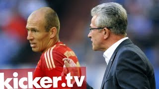 Heynckes RobbenHymne Auf einer Stufe mit Cruyff [upl. by Airdnax]