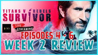 Australian Survivor  Titans vs Rebels  Week 2 Review [upl. by Anett]