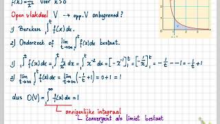 Getal en Ruimte vwo D 121 A Oneigenlijke integralen [upl. by Neelyhtak91]