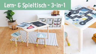 Lerntisch amp Spieltisch im Kinderzimmer  3in1 [upl. by Tremayne]