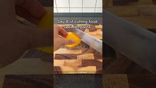 Cutting food until it’s paste Day 8 yellow lime🍋 satisfyingvideo [upl. by Wooster]