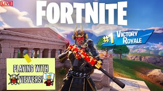 Playing With Viewers  Happy Friday  Fortnite Live Stream [upl. by Enitsirk]