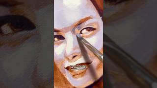 SkinPainting Demo ON A REAL PORTRAIT ✨🎨 howtopaint [upl. by Ailyn804]