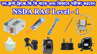 Non frost Type Refrigerator Electric Components Test  Non frost Type Electric NSDA RAC Level  1 [upl. by Rather]