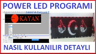 Power LED Programı Nedir Nasıl Kullanılır Türkçe Detaylı Anlatım [upl. by Akel]