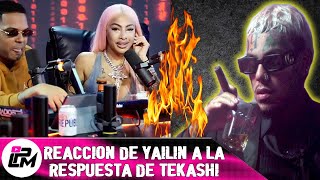 Así reaccionó Yailin a tiraera La Respuesta de Tekashi 69 [upl. by Chance]