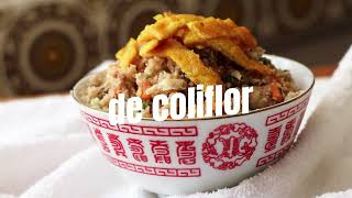 ¡Yakimeshi sin arroz Descubre la receta de coliflor baja en calorías [upl. by Ellemrac]