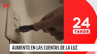 Sube la luz Renca y Colina serán las comunas de la RM más afectadas por el alza  24 Horas TVN [upl. by Paten]