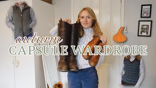 Autumn Capsule Wardrobe🤎👢  Jazmines Country Journal [upl. by Atilol603]