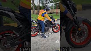 AMIK LESEN B FULL  KPP02 RSM YAMAHA MT07 [upl. by Amek]