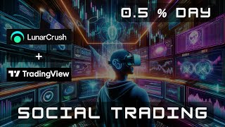 Social trading using LunarCrush with TradingView for FREE [upl. by Bixler]