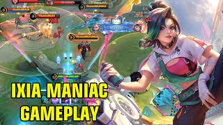 MLBB  IXIA MANIAC TOP GAMEPLAY  MOBILE LEGENDS BANG BANG [upl. by Charil664]