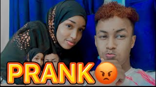 PRANK XANAQA ADUNKA ANKU SAMEYAY ALI😡 [upl. by Kenney]