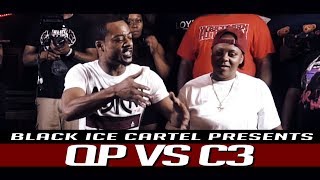 QP VS C3  BLACK ICE CARTEL  LIFE BEHIND BARS  RAP BATTLE [upl. by Nadbus]