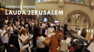 Lauda Jerusalem by Theodore Decker I Manila Cathedral  Feastday St Jose Maria Escriva 06262024 [upl. by Yelruc491]