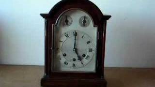 Gustav Becker Westminster Chime Clock [upl. by Zile]