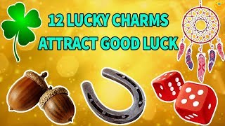 12 Lucky Charms attract Good Luck and Positive Energy  Know Everything [upl. by Thorstein182]