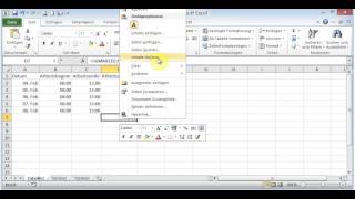 Excel 2010  Mehr als 24 Stunden mit Excel berechnenflv [upl. by Weiss]