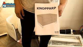 Knopparp kanapé ikea [upl. by Ecirad]