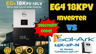 EG4 18KPV all in one Hybrid Solar Inverter Spec Review [upl. by Stichter931]