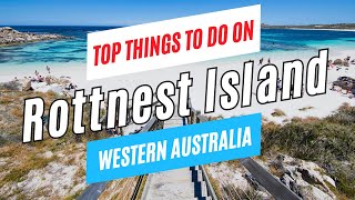 Top Things to Do on ROTTNEST ISLAND in ONE DAY Western Australia in 2024  Rottnest Travel Guide [upl. by Guzel934]