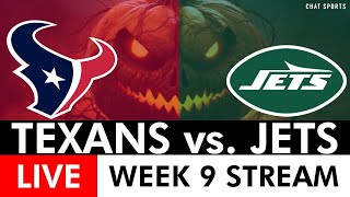 JETS vs TEXANS  2024 NFL Semana 9 TRANSMISIÓN COMPLETA EN VIVO [upl. by Anehta]