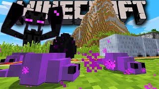 Minecraft 18 Snapshot New Monster Endermite Dragon Mystery Fast Minecart Creeper Flee Mob AI [upl. by Mendez]