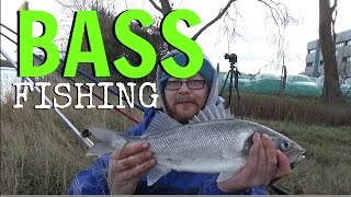 Bass Fishing From Fareham Creek  Sea Fishing From Portsmouth Harbour  Bass [upl. by Sedaiuqlem]