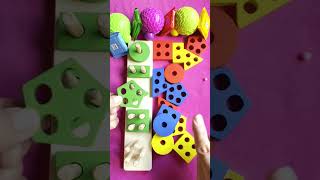 shorts arrange this magnificent game of colorful shapes with us [upl. by Ativad]