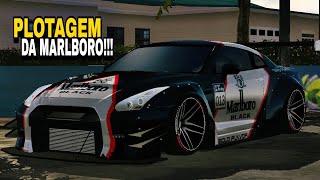 PLOTAGEM PARA GTR R35 DA MARLBORO BLACK CAR PARKING MULTIPLAYER [upl. by Nonregla]