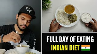 Full Day Of Eating  Lean Bulking  • 2500 Calories  PURE VEG 🇮🇳 [upl. by Kirstin]