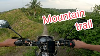 Yamaha XTZ 125  Mountain Trail Philippines South Mindanao [upl. by Ayiram]