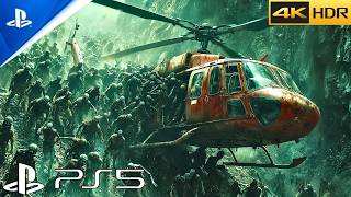 WORLD WAR Z ZOMBIE SWORM PS5 LOOKS SCARY Realistic ULTRA Graphics 4K 60FPS HDR [upl. by Suruat605]