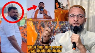 BJP MLA Raja Singh Shocking Comment Asaduddin Owaisi Mira Road Maharashtra [upl. by Bagger]