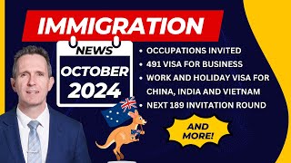 Latest News on Australian Immigration  October 2024 [upl. by Aevin]