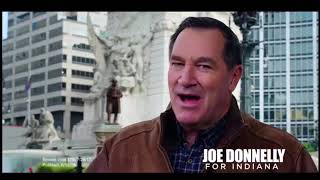 Democrat Donnelly STEALS Ronald Reagans Motto [upl. by Rozalin912]