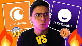 Crunchyroll vs Funimation 🔥 ¿Cuál Es La Mejor Plataforma de Streaming para ver ANIME [upl. by Odnumyer]