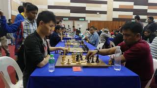 Teh Wee Zhun Vs IM Dimakiling Oliver 2nd KIMMA 2018 [upl. by Gascony]