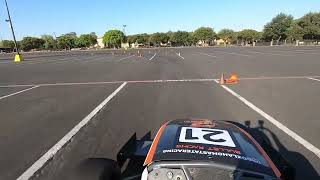 Jackson Rose BR24  2016 Lime Course  UTA Autocross Weekend 2024 [upl. by Netti]