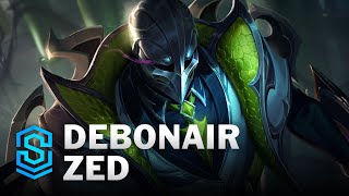 Debonair Zed Skin Spotlight  League of Legends [upl. by Lemhaj385]