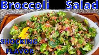 Easy Broccoli Salad Recipe [upl. by Seiter]