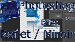 Effet miroir  reflet Photoshop [upl. by Yeliac]